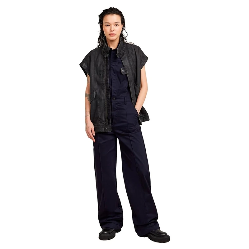 G-Star Women's Core Jumpsuit , Blue (osaka blue D25293-D715-3873), S