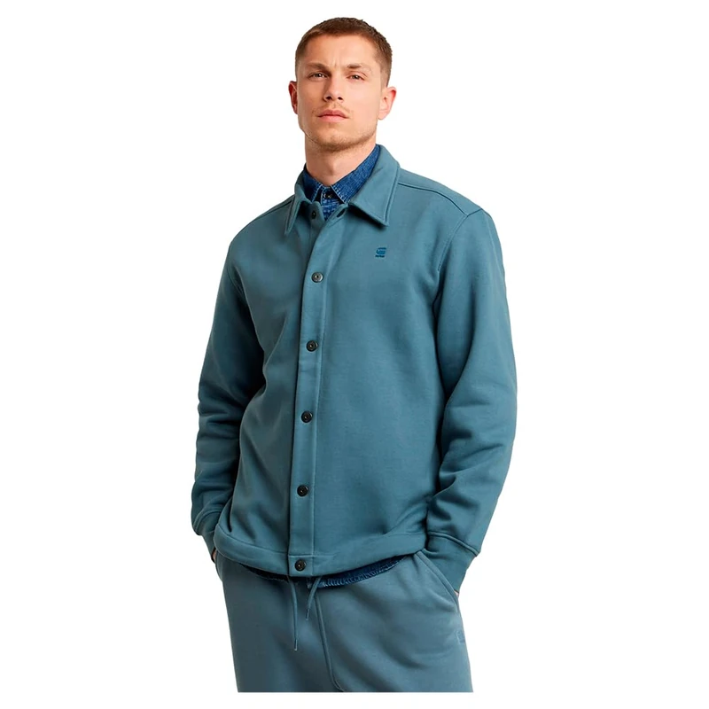 G-Star Men's Coach Sweater Jacket, Blue (avio D26348-D733-1820), L