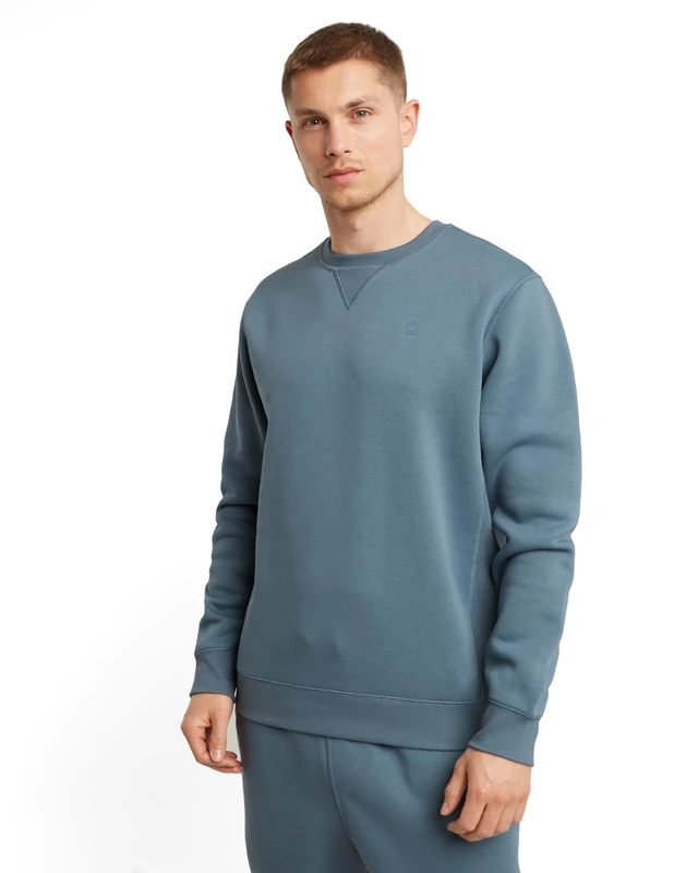 G-Star Men's Premium Core Sweater, Blue (avio D16917-C235-1820), L