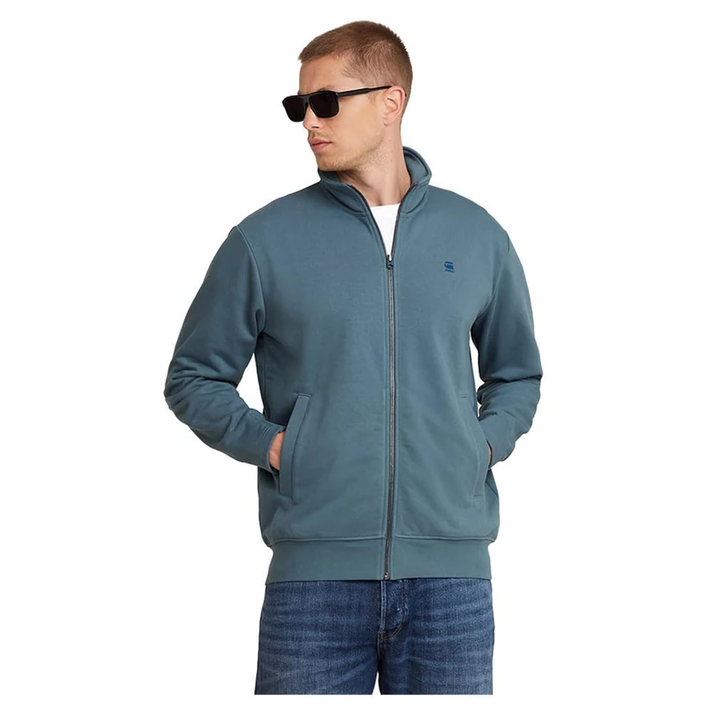 G-Star Men's Nifous Zip Thru Sweater, Blue (avio D25122-D566-1820), XS