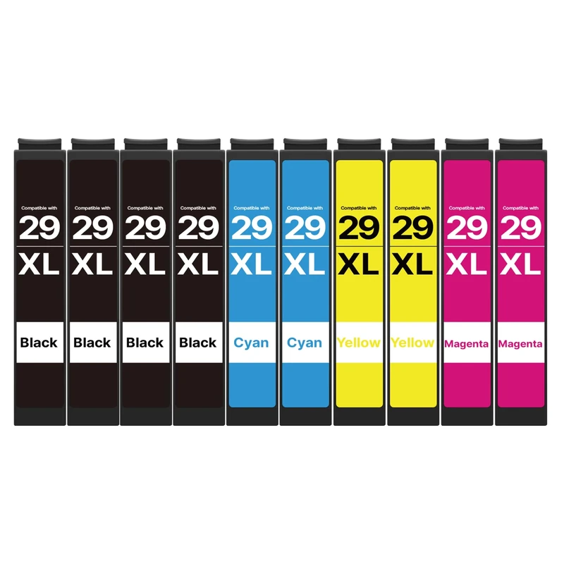 CATJOY 29XL Ink Cartridge Replacement for Epson 29 XL 29 Ink Cartridge for Expression Home XP-342 XP-335 XP-235 XP-442 XP-352 XP-247 XP-255 XP-332 Printer (10 Pack)