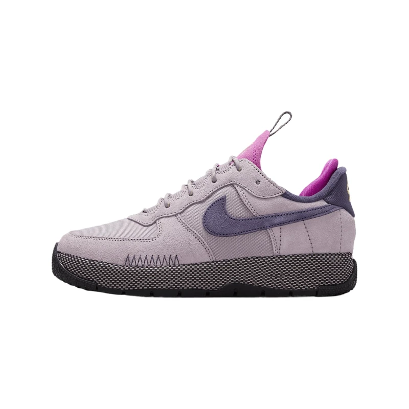 Nike Women's W AIR Force 1 Wild Sneaker, Lt Violet Hours Dark Raisin Hyper Magenta, 7.5 UK