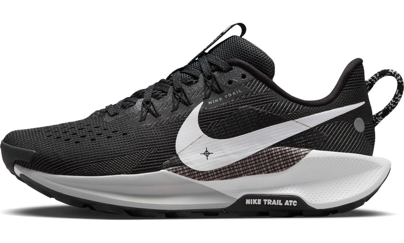 NIKE DV3865-001 ReactX Pegasus Trail 5 Women Black/White-Anthracite-Wolf Grey UK 5.5