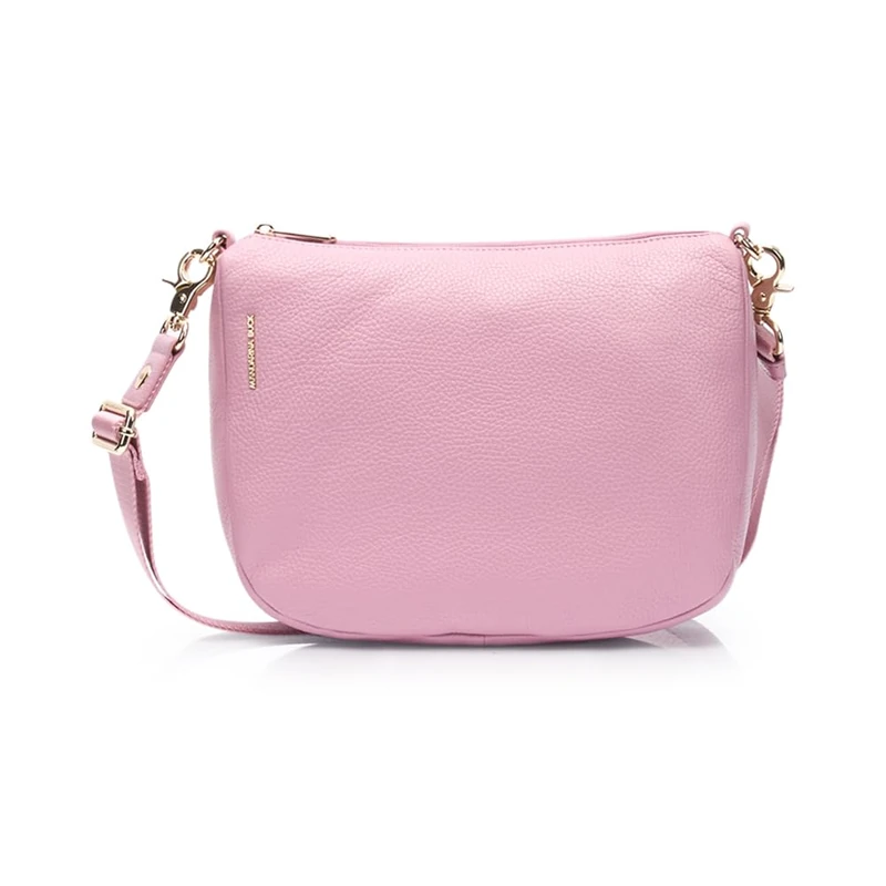 Mandarina Duck Mellow Leather Hobo, Women, Lilac Rose, Taglia Unica