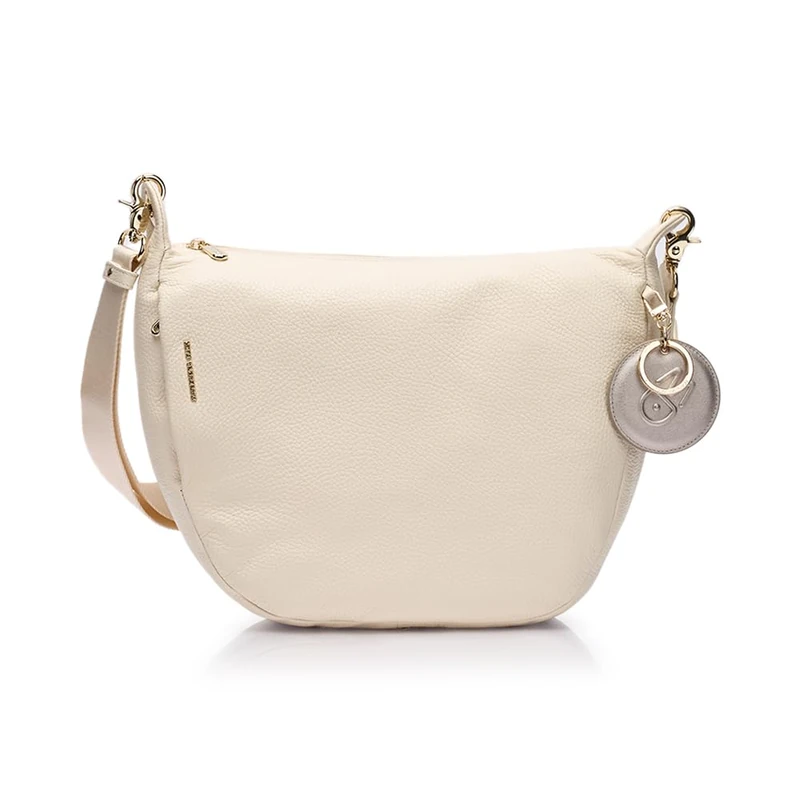 Mandarina Duck Women Mellow Leather Crossover, Almond, Taglia Unica