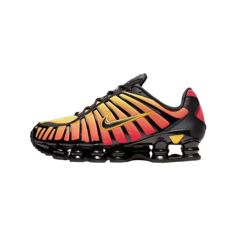 NIKE AV3595-004 Shox TL Men Black/Black-Amarillo-University RED UK 11.5