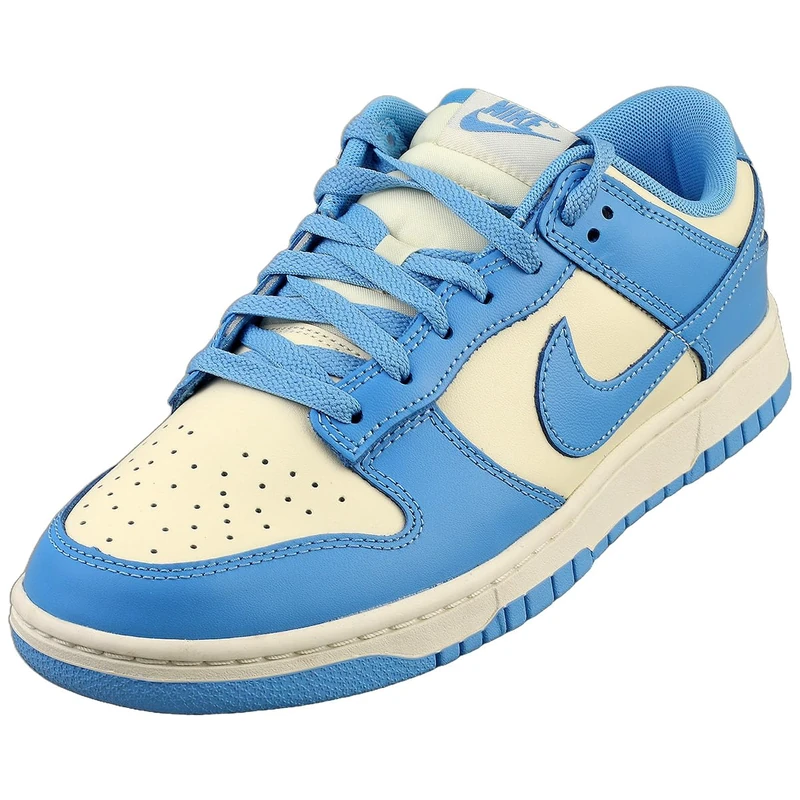Nike DV0833-113 Dunk Low Retro Men Coconut Milk/University Blue-Gym RED UK 8