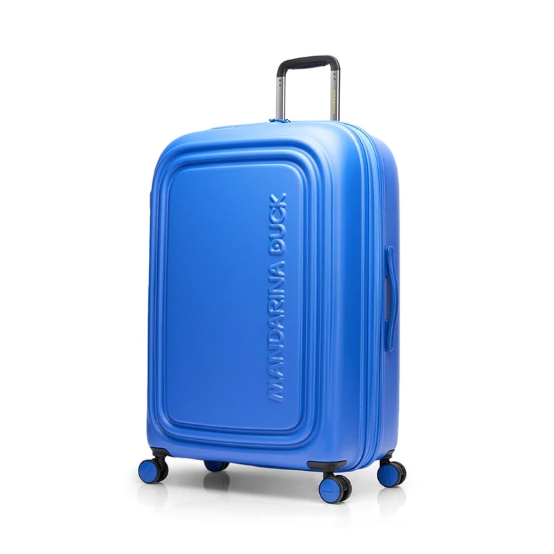 Mandarina Duck LOGODUCK + Trolley Large EXP, Electric Blue, L, LOGODUCK +