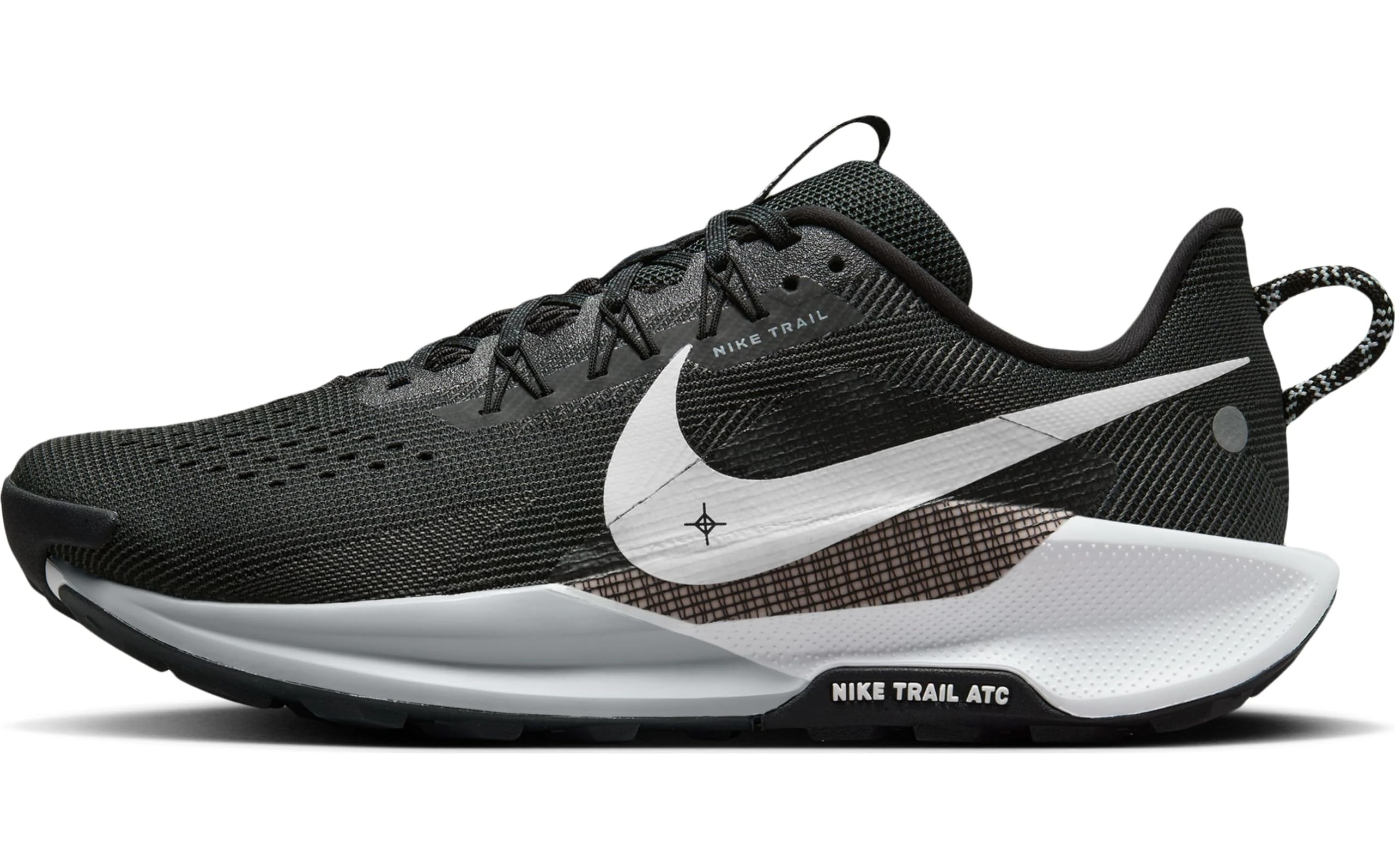 Nike DV3864 ReactX Pegasus Trail 5 Men Black/White-Anthracite-Wolf Grey UK 7