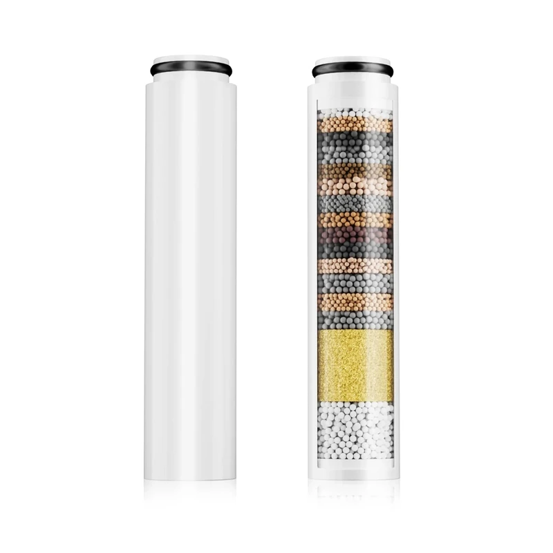 Cobbe 2 Pack 20 Stage Shower Head Filter Replacement Cartridge for ASIN B0CSZ1FD2N, B0CXPHMCF1, Handheld Shower Head Filter for Hard Water UK Remove Chlorine and Harmful Substances