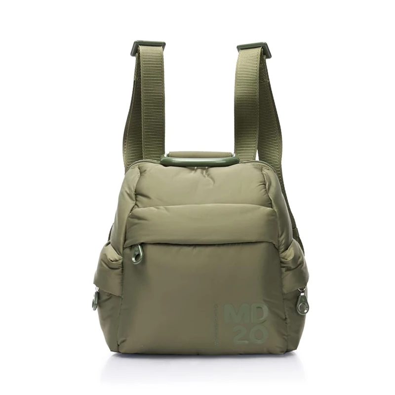 Mandarina Duck, MD20 BALLOON BACKPACK Women, One Size, Military Green, One Size