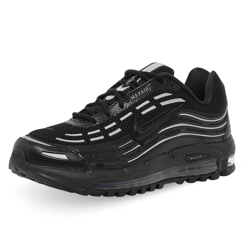 Nike FZ4110-002 AIR MAX TL 2.5 Men Black/Black-Black-Metallic Silver UK 11