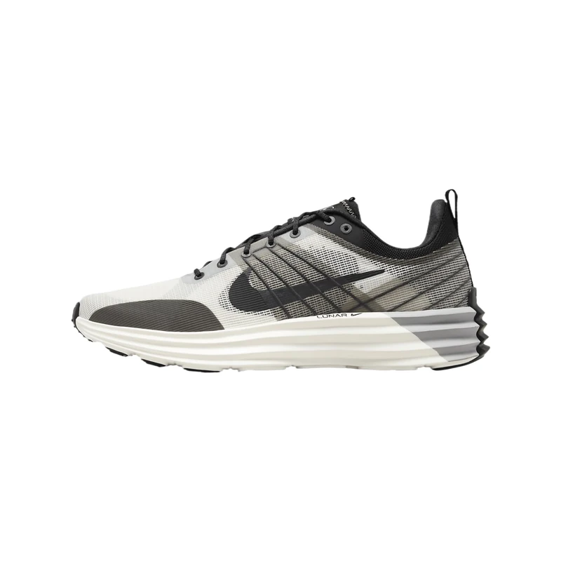 Nike DV2440 Lunar Roam Men Summit White/Black-LT Smoke Grey-Black UK 8.5