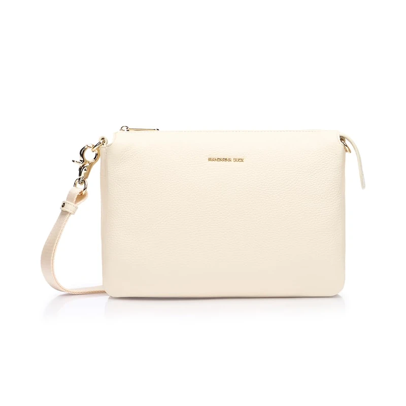 Mandarina Duck Women Mellow Leather Crossover, Almond, Taglia Unica - Image 1