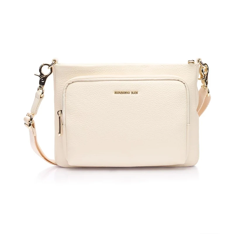 Mandarina Duck Women Mellow Leather Crossover, Almond, Taglia Unica