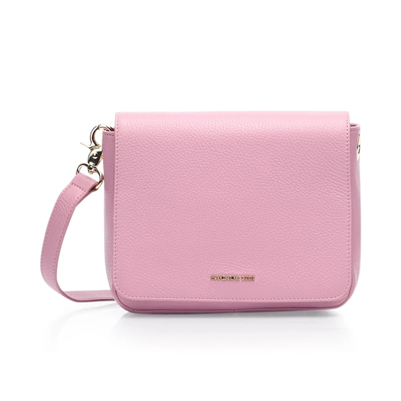 Mandarina Duck Women Mellow Leather Hunting Bag, Lilac Rose, Taglia Unica