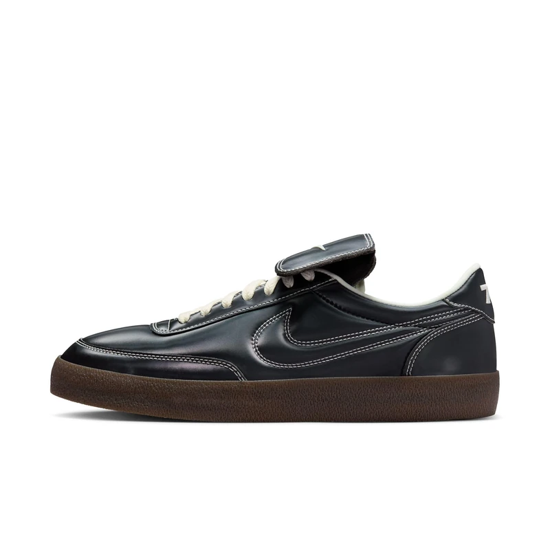 Nike Men's KILLSHOT 2 LTR PRM Sneaker, Black Black Sail Baroque Brown, 9 UK