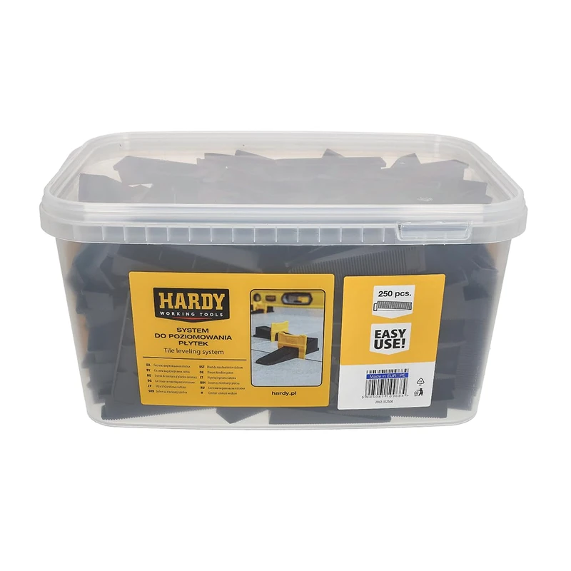 Hardy Equalization Wedges 250 Pieces Bucket