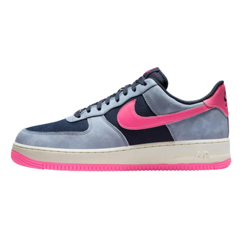 Nike Men's Air Force 1 '07 LX Sneaker, Dark Obsidian Pink Blast Ashen Slate, 6.5 UK