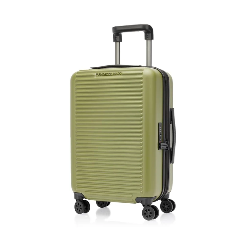 Mandarina Duck Tank Case Trolley Cabin EXP, Green (Military Green), Cabin, Tank CASE