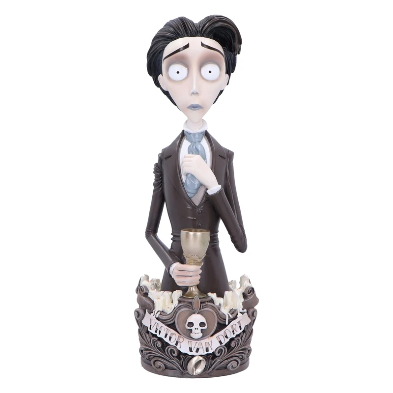 Nemesis Now Corpse Bride Victor Bust 31cm, Resin, Officially Licensed Corpse Bride Merchandise, Victor Bust Ornament, Detailed Sculpt, Cast in the Finest Resin, Expertly Hand-Painted