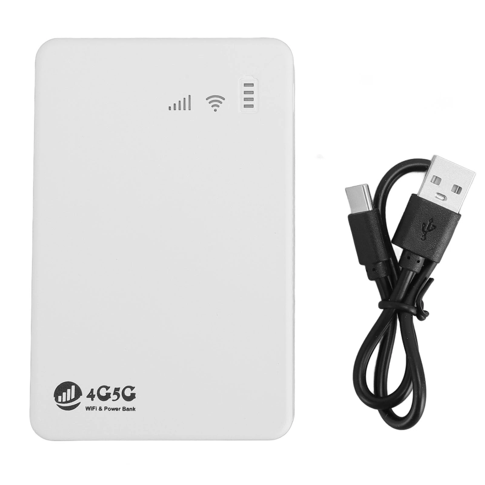 4G LTE Mobile WiFi Hotspot 5G Unlocked 300Mbps 4G LTE Router with SIM Card Slot Support 10 Devices 10000MAh WiFi Modem Router, Signal Stability, for Home Office Travel