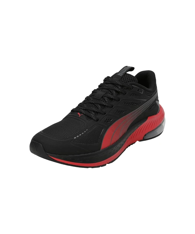 PUMA Men's X-Cell Lightspeed Road Running Shoe, Black-for All TIME RED, 6 UK