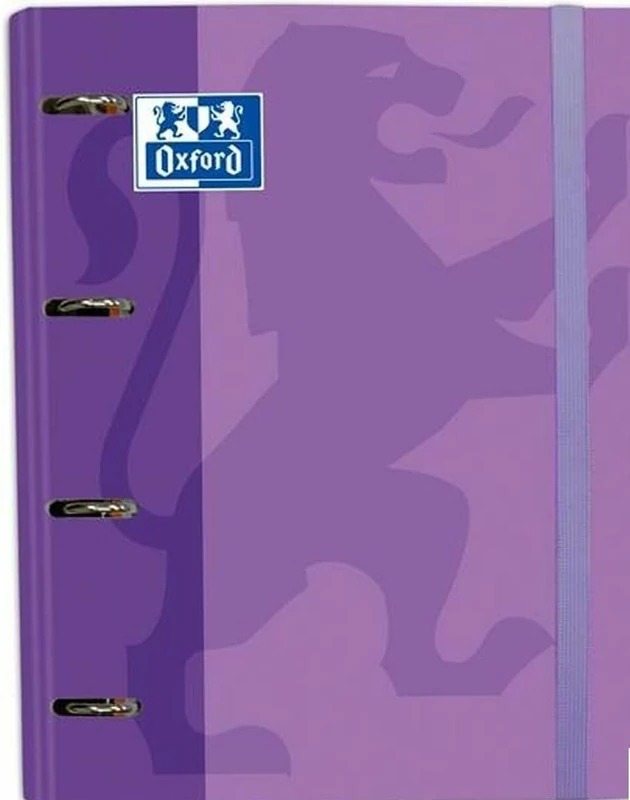 Oxford Ring Binder Mauve A4+ (4 Units)