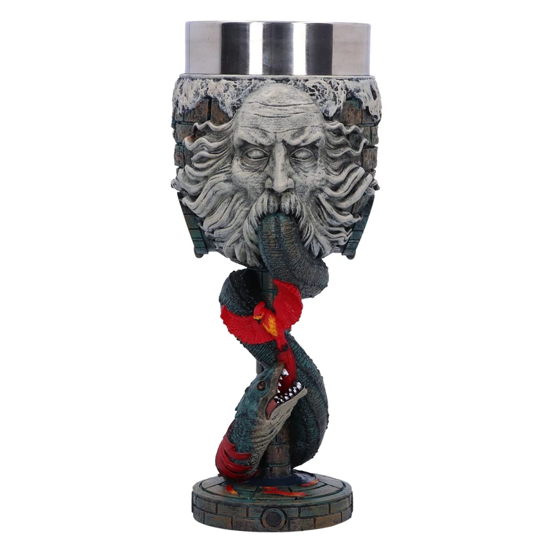 Nemesis Now Harry Potter Chamber of Secrets Goblet 19.5cm, Resin, Official Harry Potter Merchandise, Harry Potter Chamber of Secrets Collectible Cup, Cast in The Finest Resin, Expertly Hand-Painted