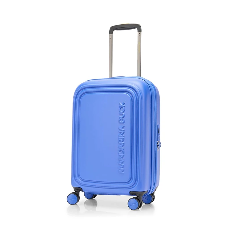 Mandarina Duck LOGODUCK + Trolley Cabin EXP, Electric Blue, L, LOGODUCK +