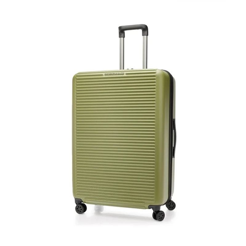 Mandarina Duck Tank Case Trolley Large EXP, Green (Military Green), L, Tank CASE
