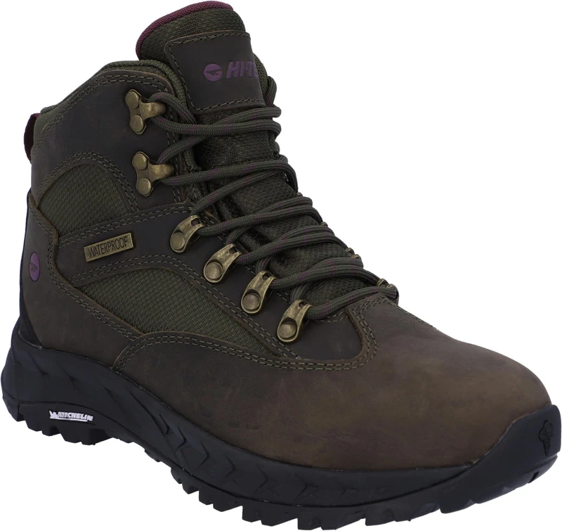 Hi-Tec Women's Euro Trail, Khaki, 4 UK