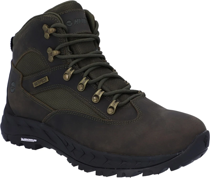 Hi-Tec Men's Euro Trail, Khaki, 9 UK