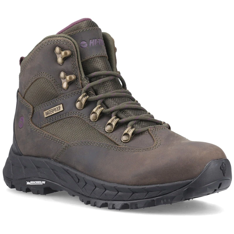 Hi-Tec Women's Euro Trail, Khaki, 5 UK