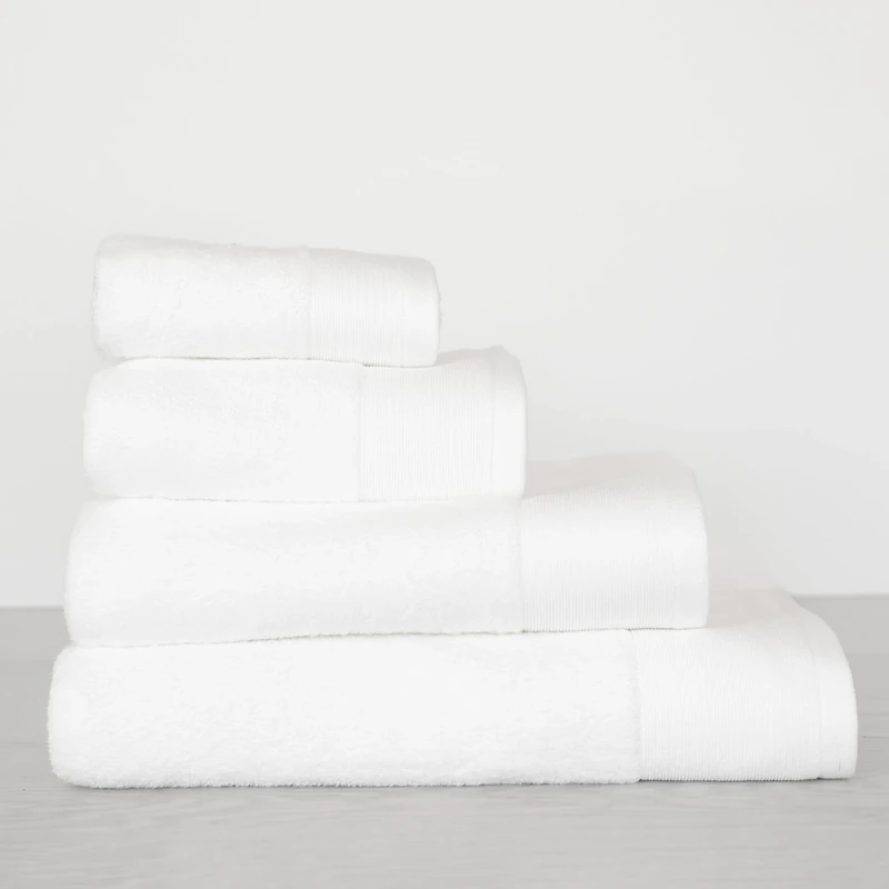 Catherine Lansfield Fantasy Towel, White, 100 x 150 cm - Image 1
