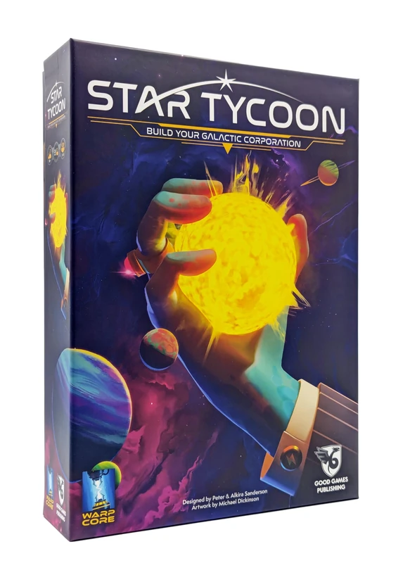 Good Games Publishing | Star Tycoon | Standalone Sci Fi Board Game | 2-4 Players | 60 Minutes