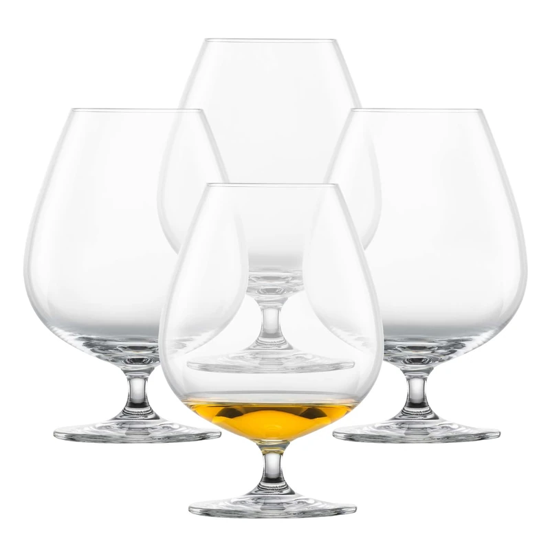 Schott Zwiesel Cognac Glasses XXL Bar Special (Set of 4), Elegant Glasses for Cognac, Dishwasher-Safe Tritan Crystal Glass, Made in Germany (Art. no. 123633)