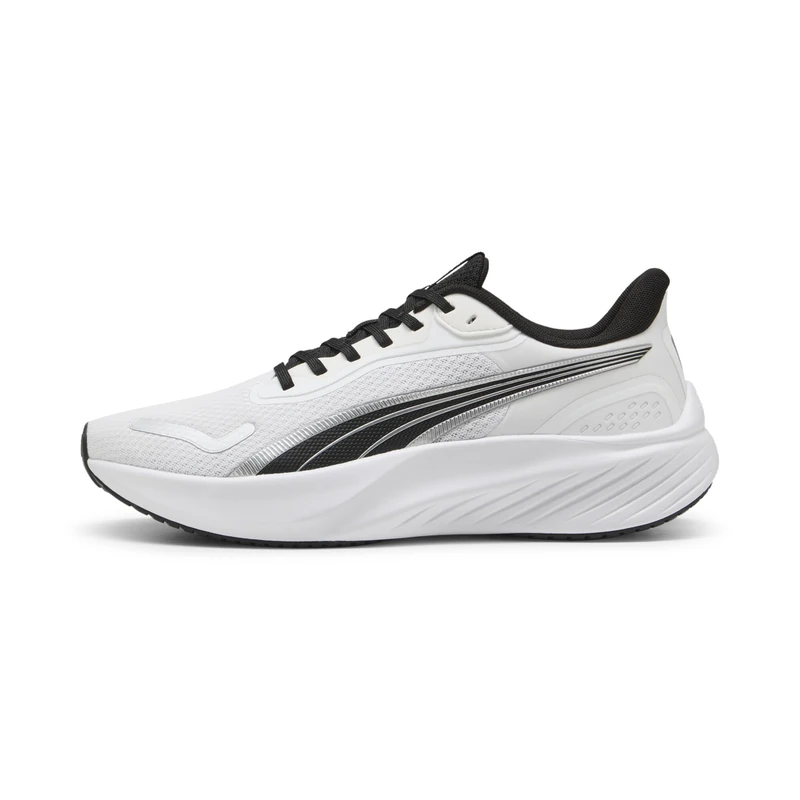 Puma Pounce Lite White-Black Running Shoes - Size 44.5 - Image 1
