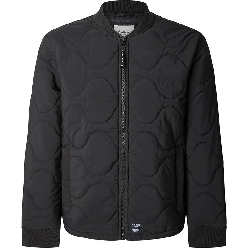 Pepe Jeans Men's Malabar Jacket, Black (Black), XL