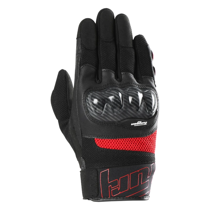 Furygan Galax Evo Men's Motorcycle Gloves – Lightweight Breathable Summer – Leather Palm Protection – Ventilated Ventilation – Touch Screen – Touch Screen