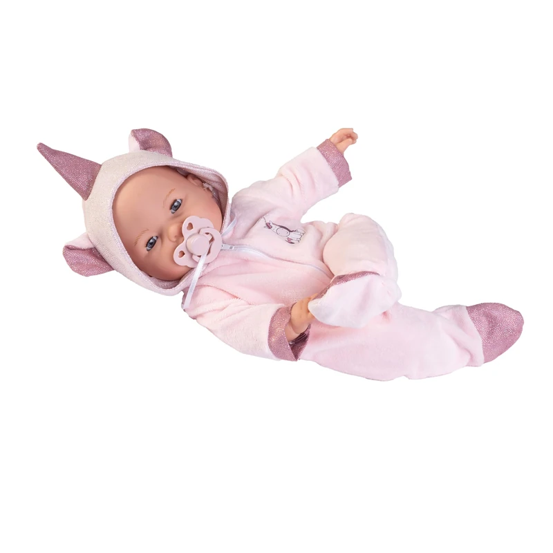 Antonio Juan Dolls Bimba Lagrimitas Unicorn Doll Sound 37 cm Ref. 14362 - Collection 2024