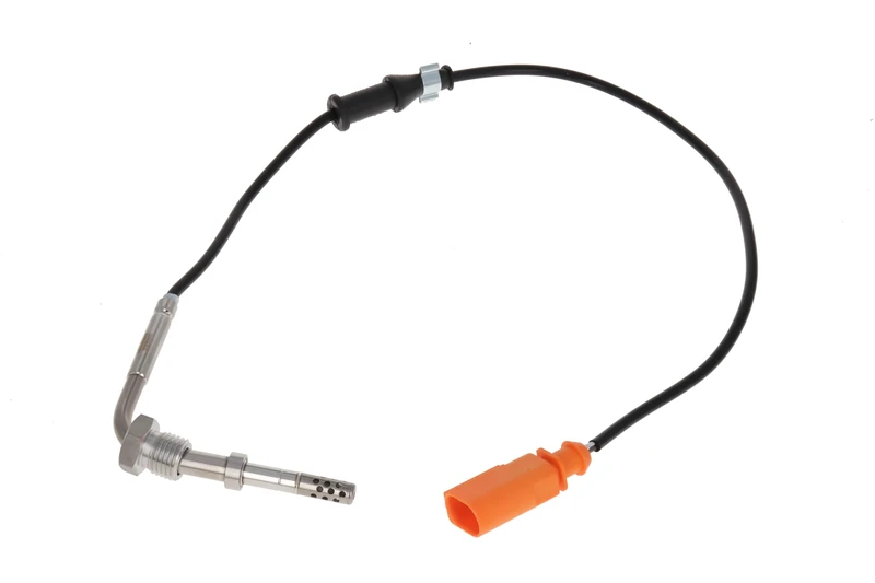 VALEO 368855 Exhaust Gas Temperature Sensor Technology: PTC Length [mm]: Number of Pins: 2 Connector Type: Oval Thread Size [mm]: M14*1.5 Intake Color: Orange