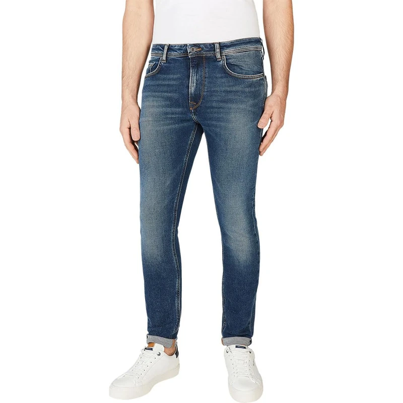 Pepe Jeans Men's Slim Jeans, Blue (Denim-EF5), 30 W/30 L
