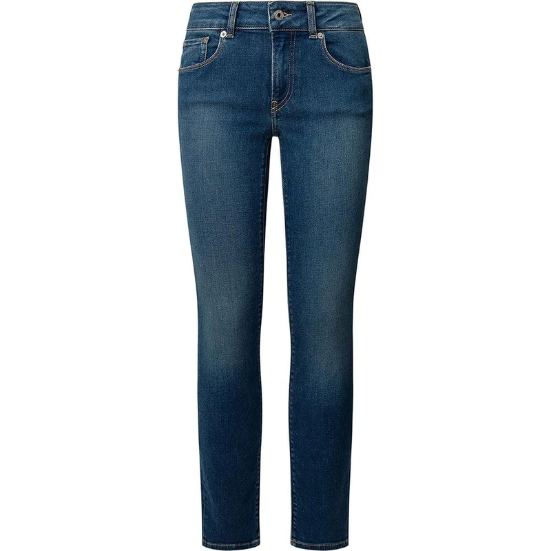 Pepe Jeans Women's Slim Jeans Lw, Blue (Denim-IA0), 34W x 34L