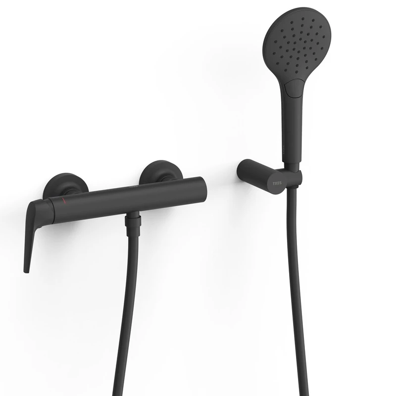 TRES 28116701NM Fuji Grifo Monomando Mural Spirit Color Mate