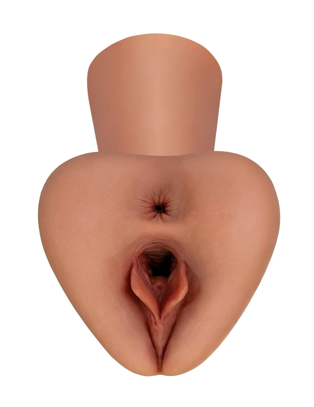 PDX Pick Your Pleasure XL Stroker Brown 22.9x12.7 cm - Image 1