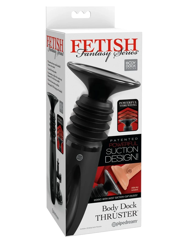 Pipedream Fetish Fantasy Series Body Dock Thruster Black 24.9x9.7 cm