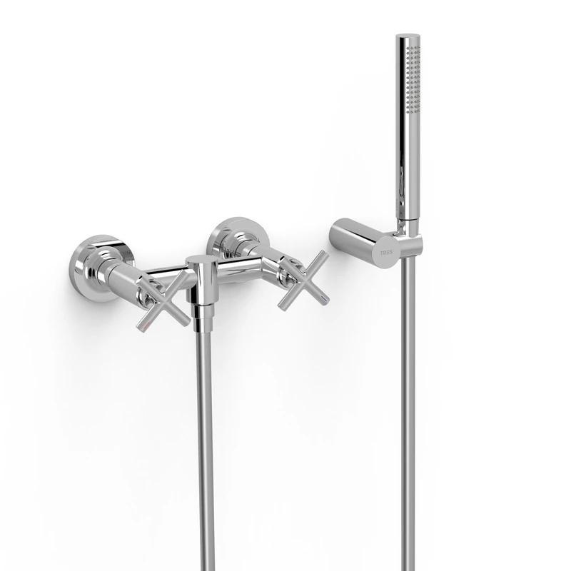 Tres Griferia Mont Blanc 28316301 Wall Mounted Bath Tap