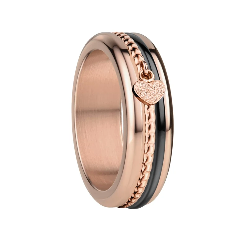 BERING Damen Ring in glänzendem roségold - Arctic Symphony Collection aus Edelstahl - Moselle 9 - Image 1