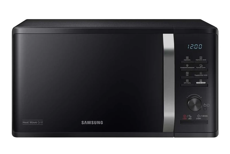 Samsung Grill Microwave, 800W, Capacity: 23 Litre, Type G, Push Buttons, Black, MG23K3575AK/EU
